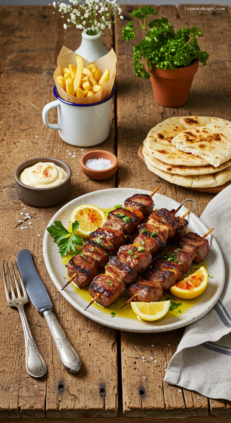 Andalusian Pinchos Morunos: Charred Cumin-Paprika Pork Skewers