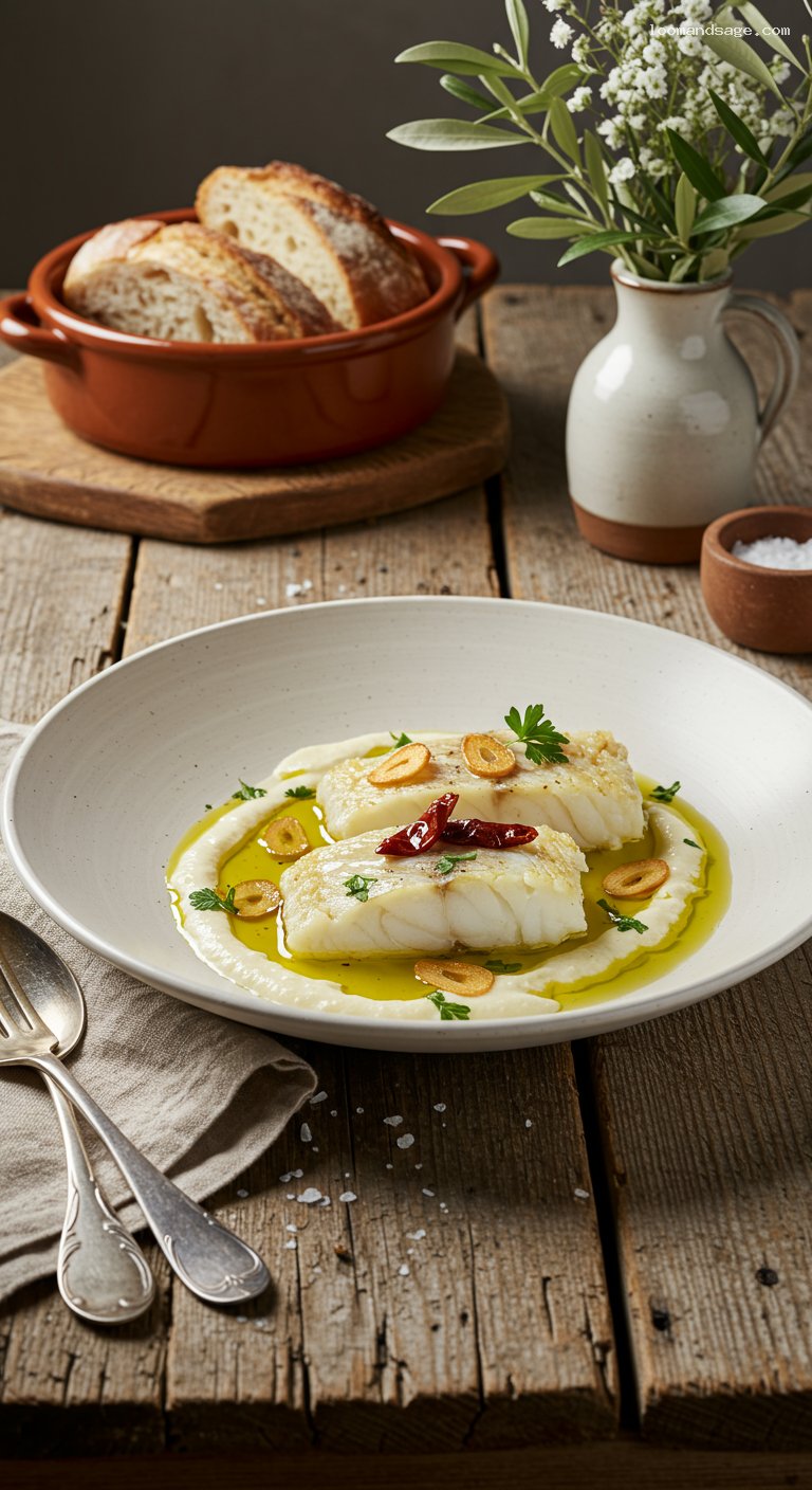 Bacalao al Pil-Pil: Silky Salt Cod in Olive Oil