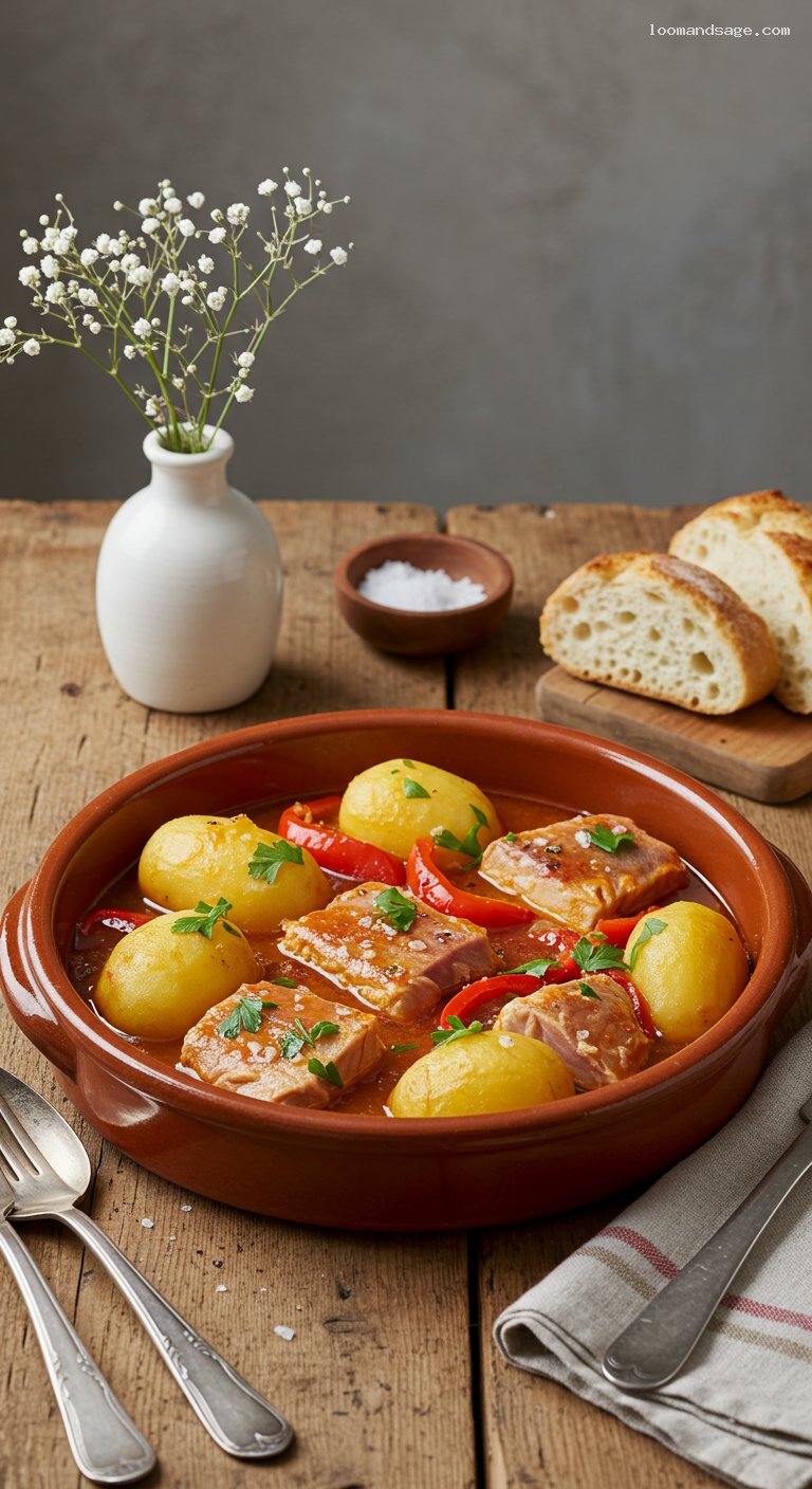 Basque Marmitako: Tuna and Potato Stew