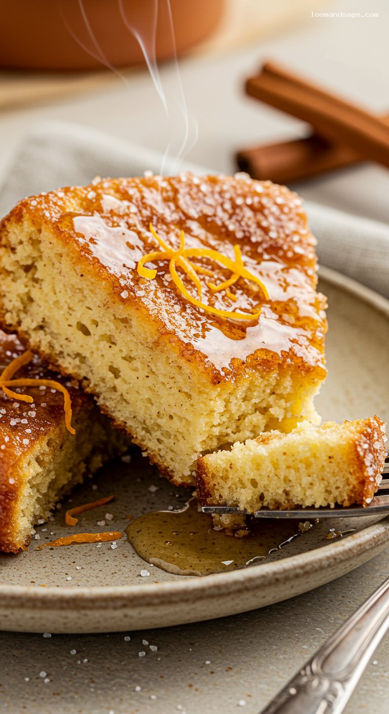 Classic Spanish Torrijas with Citrus and Cinnamon – Closeup