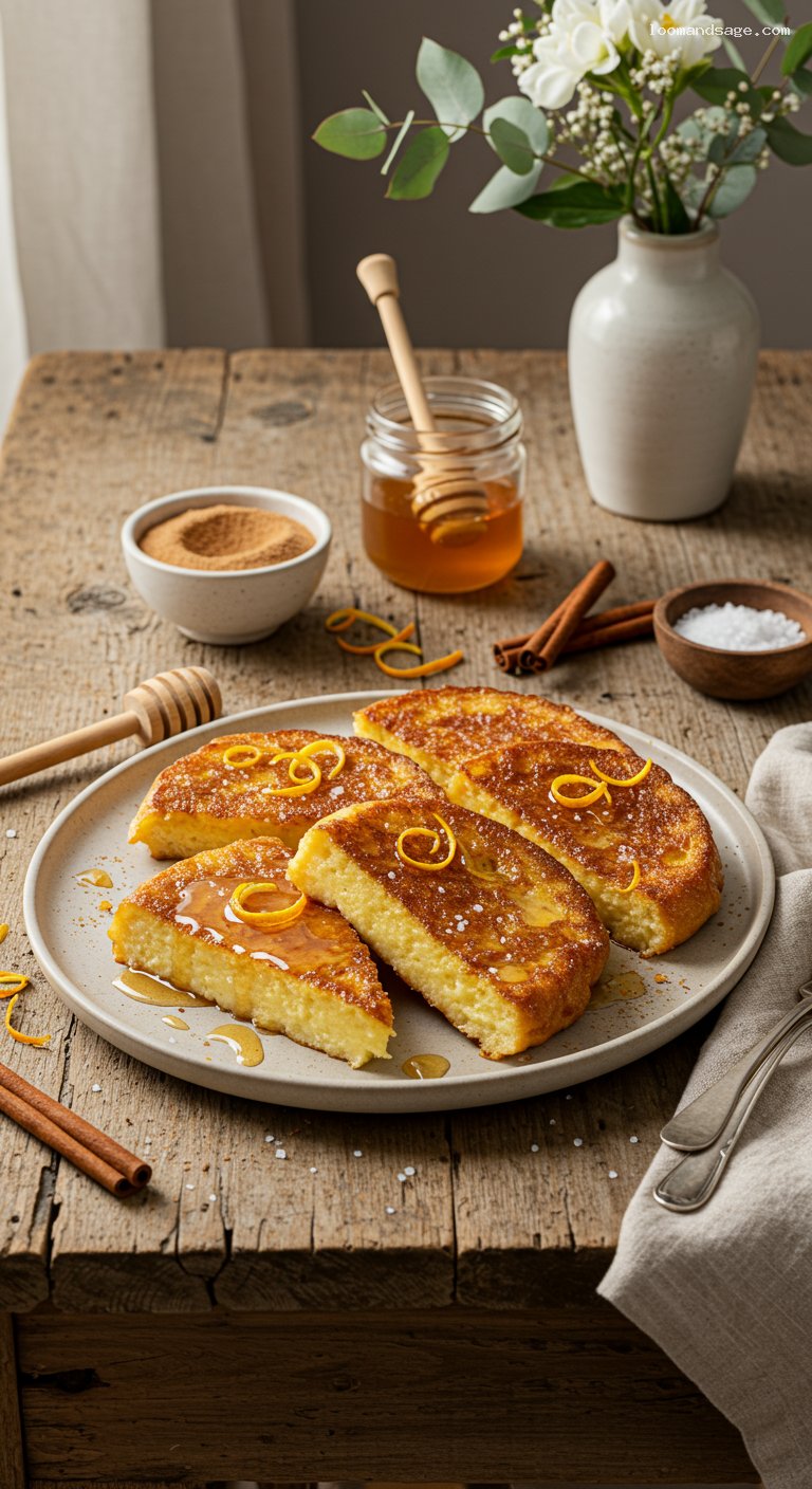 Classic Spanish Torrijas with Citrus and Cinnamon