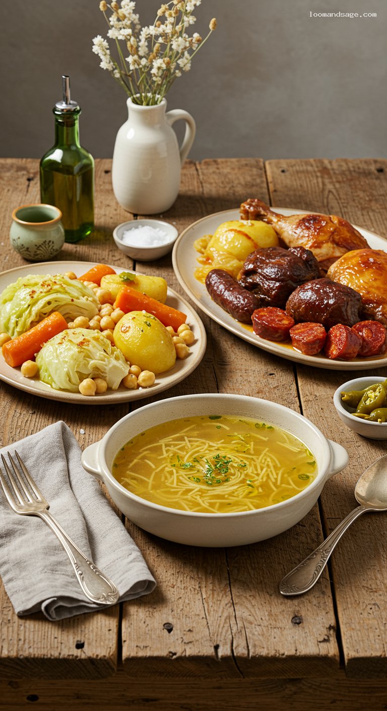 Cocido Madrileño: Three-Course Chickpea Feast