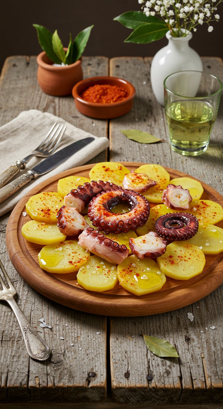 Galician-Style Octopus with Potatoes and Paprika