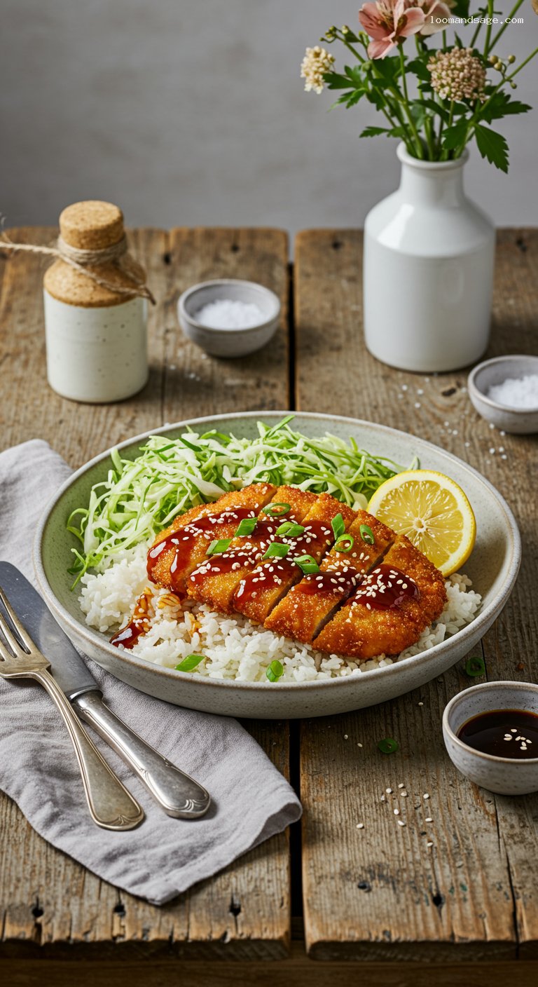 Gluten-Free Chicken Katsu with Tamari Sauce