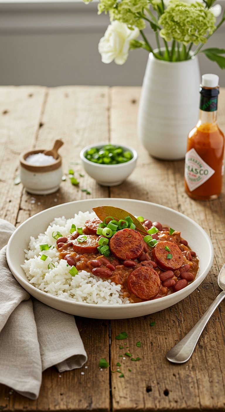 Gluten-Free New Orleans Red Beans and Rice