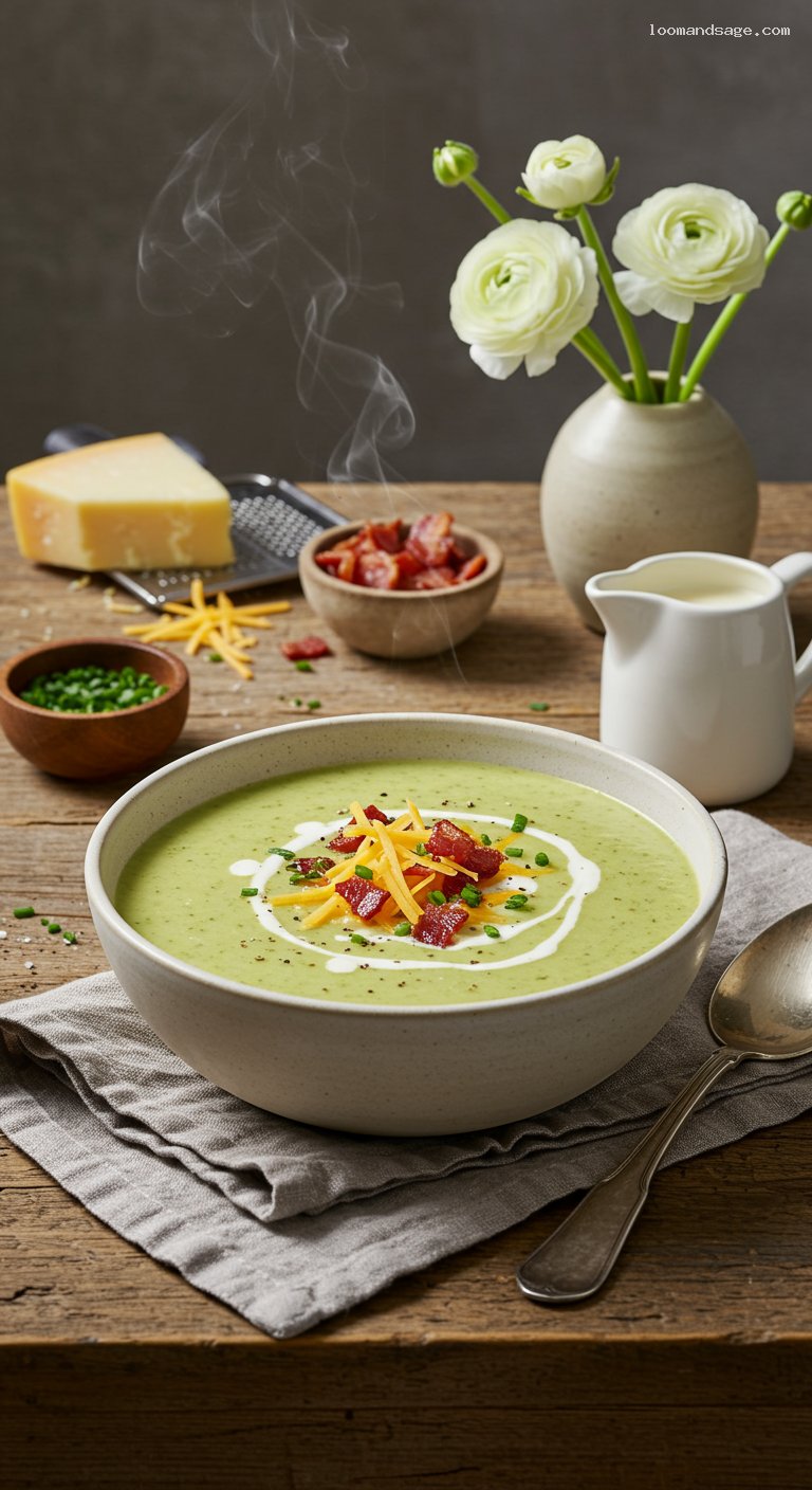 Keto Broccoli Cheddar Soup