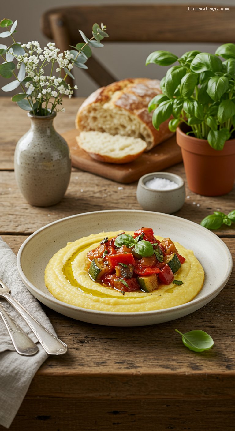 Slow-Simmered Ratatouille with Herbes de Provence