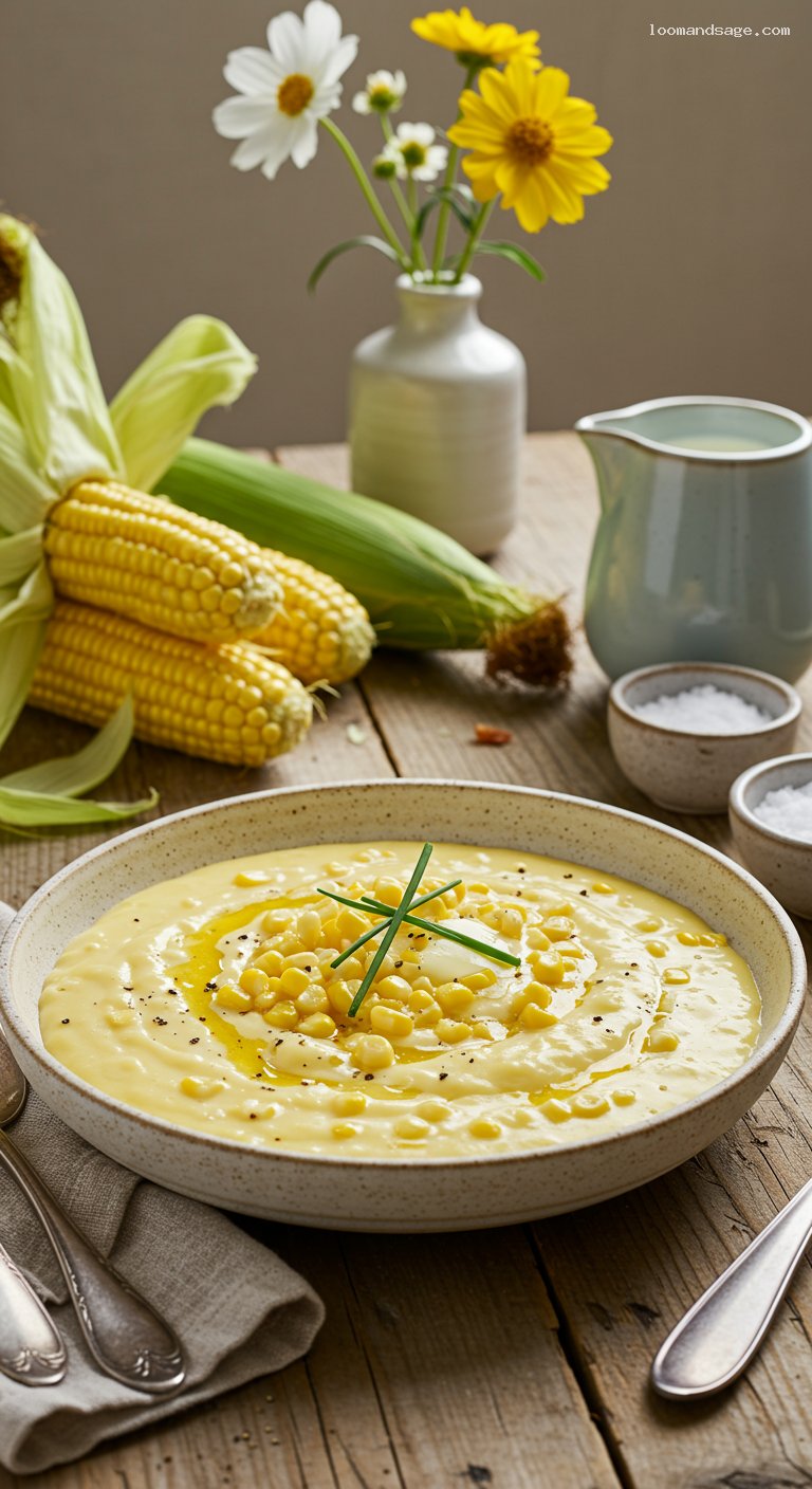 Southern Creamed Corn with Fresh “Milked” Kernels