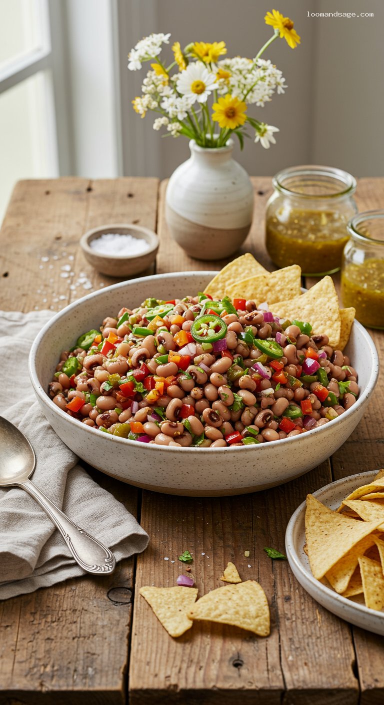 Texas Caviar with Zesty Vinaigrette