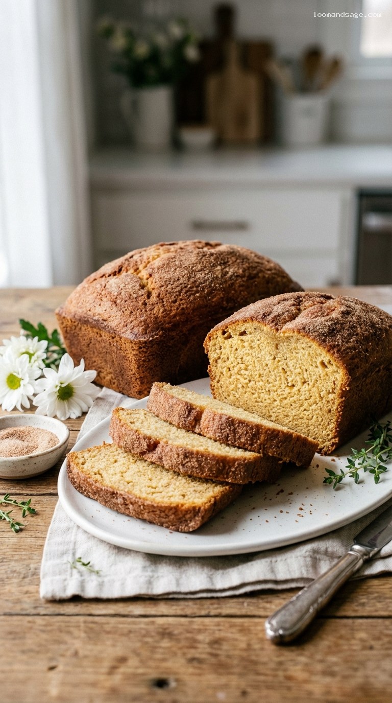 Amish Friendship Bread Cinnamon Loaf and Muffins