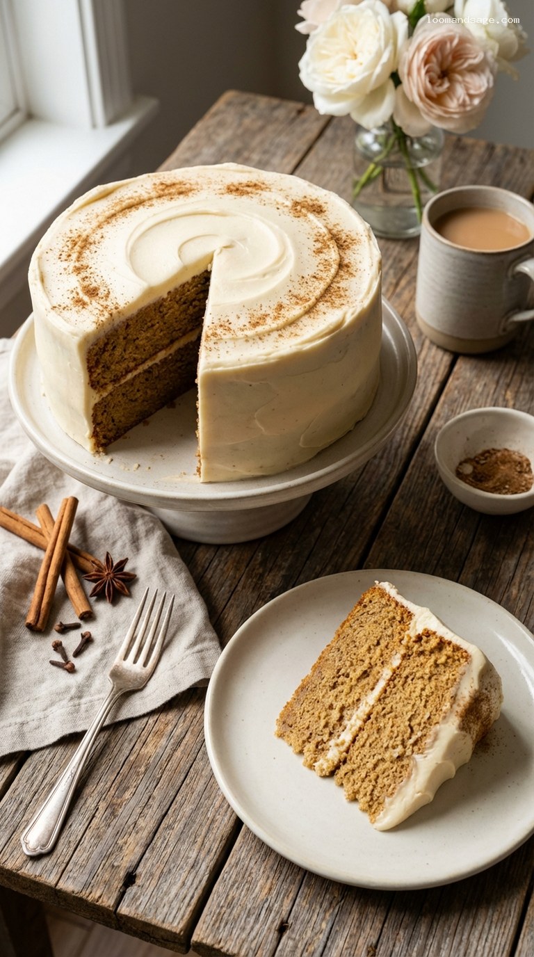 Chai Spice Cake Recipe