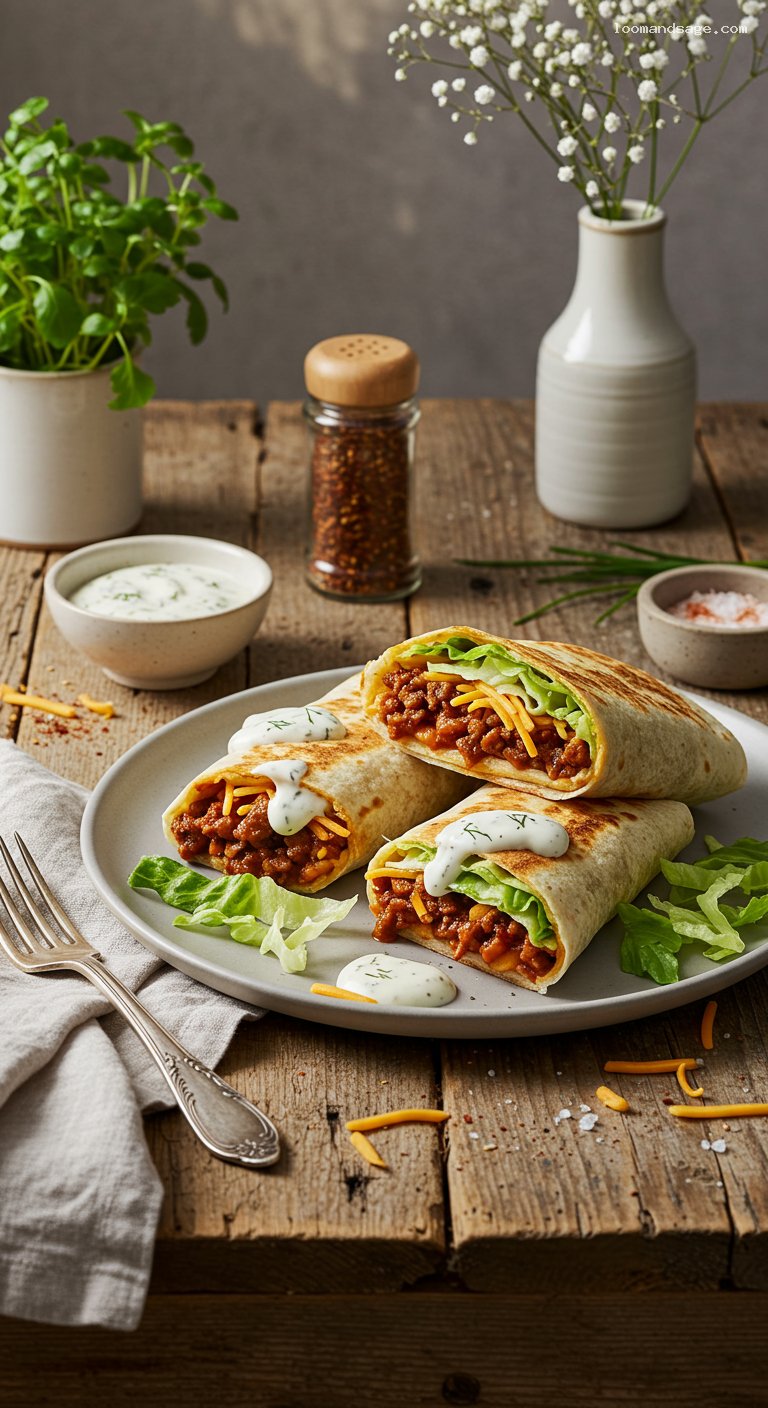 Cheesy Gordita Crunch Copycat Recipe