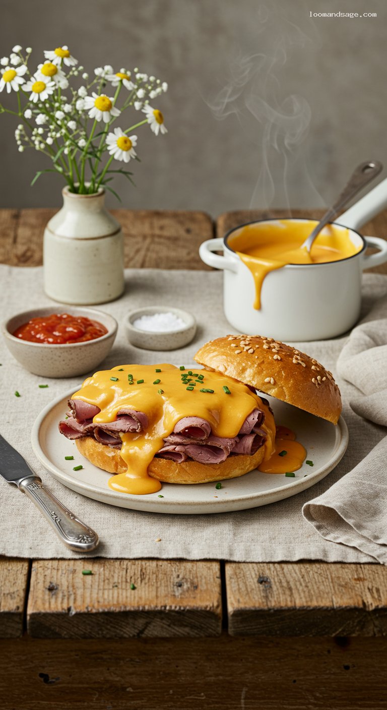 Copycat Arby’s Beef ’n Cheddar Sandwich