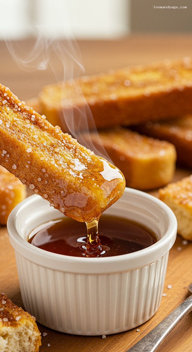 Copycat Burger King French Toast Sticks – Closeup