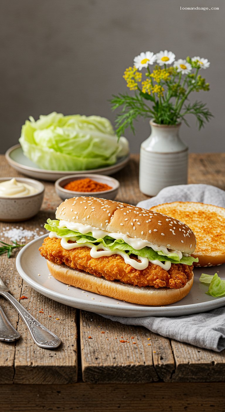 Copycat Burger King Original Chicken Sandwich