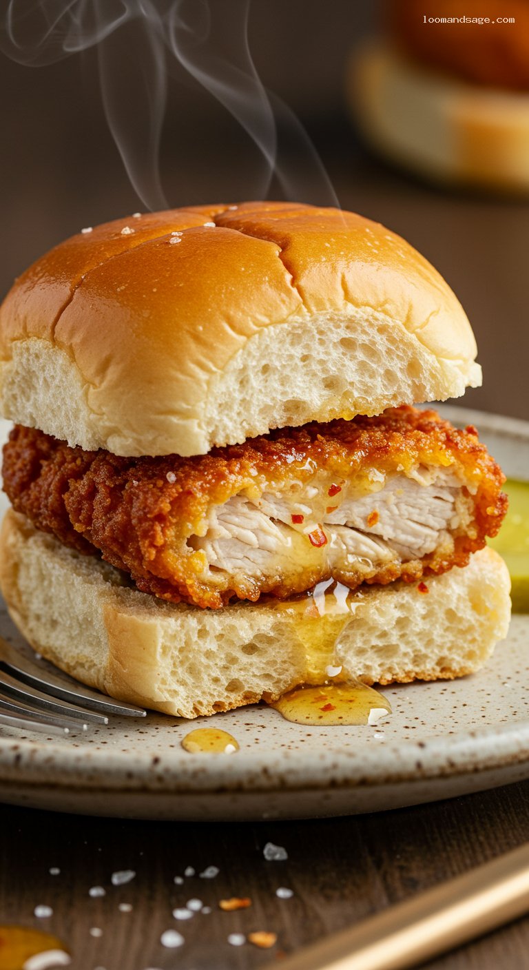 Copycat Chick-fil-A Chicken Minis Breakfast Sliders – Closeup