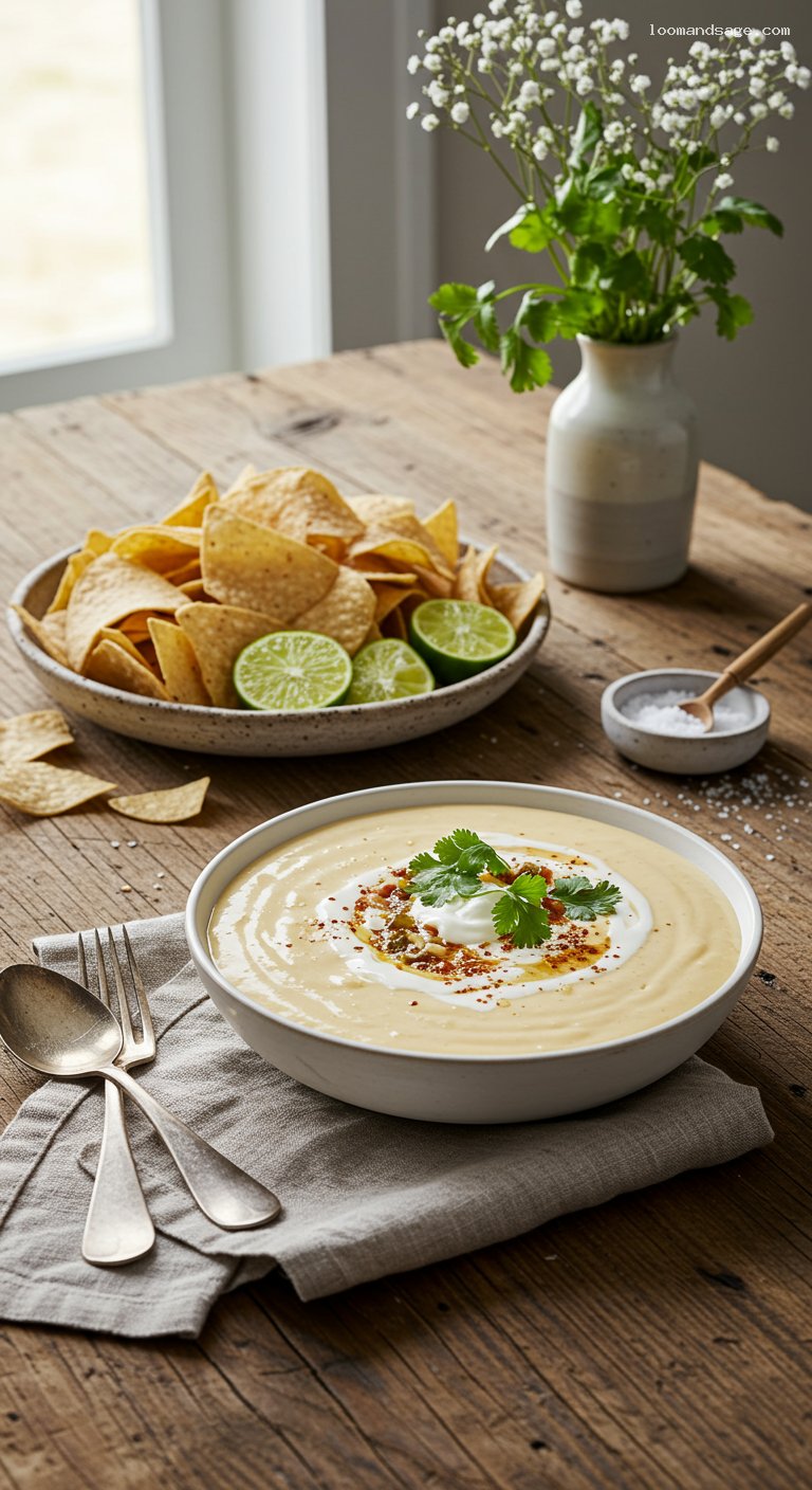 Copycat Chipotle Queso Blanco Dip
