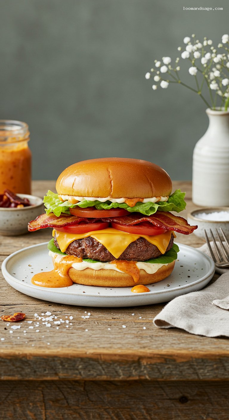 Copycat Dairy Queen Flamethrower Burger Recipe
