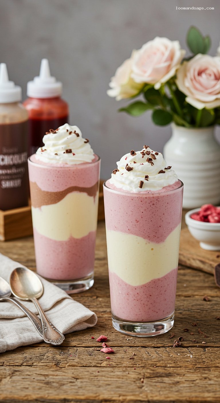 Copycat In-N-Out Neapolitan Shake