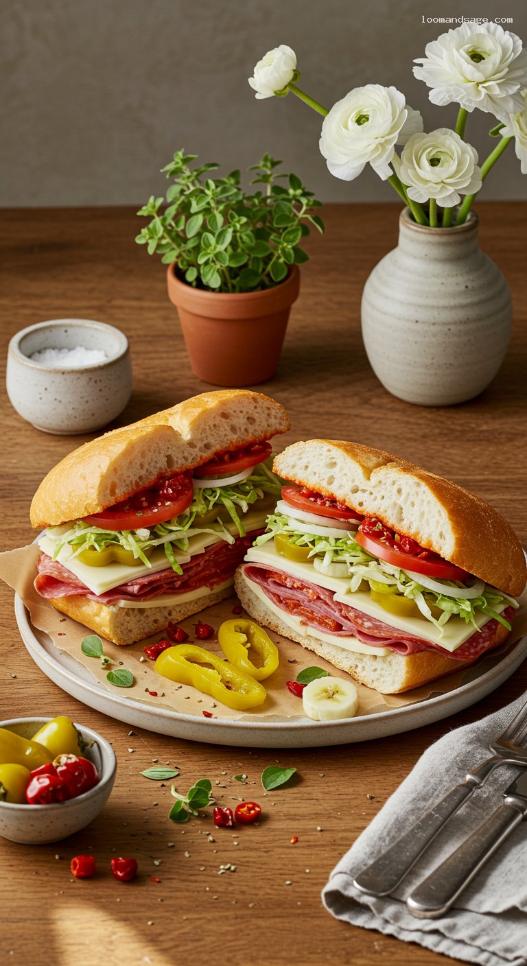 Copycat Jersey Mike’s Spicy East Coast Italian Sub
