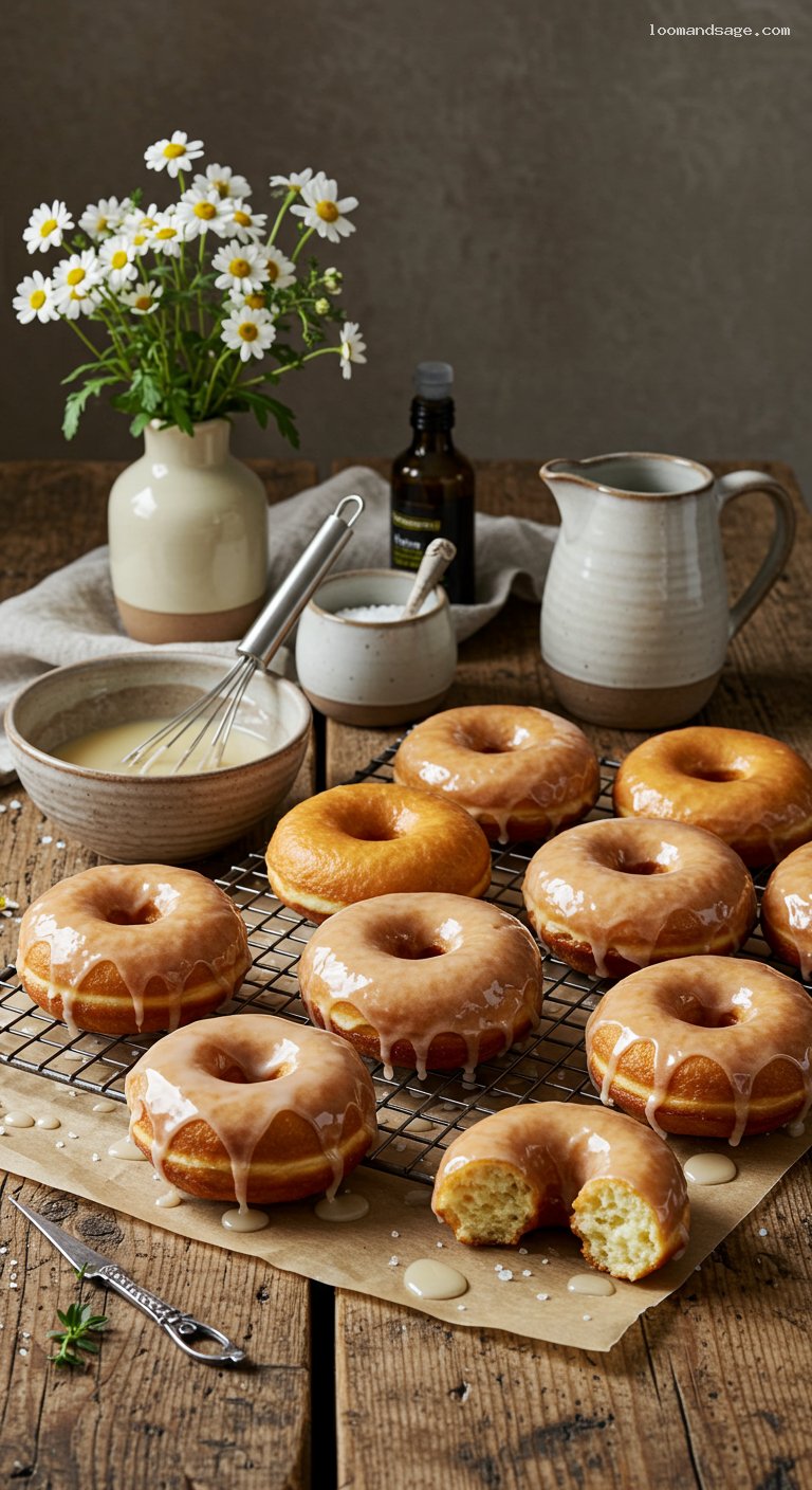 Copycat Krispy Kreme Original Glazed Doughnuts