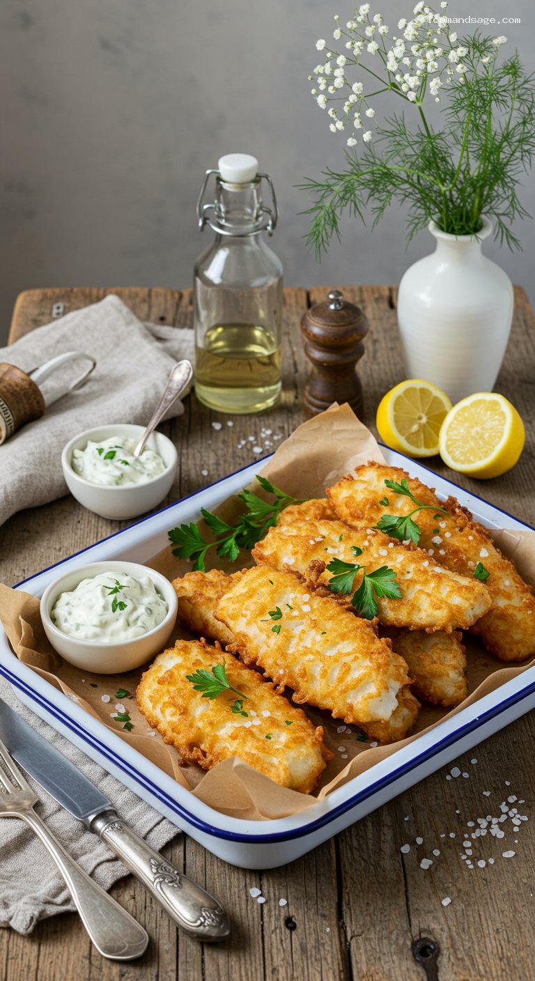 Copycat Long John Silver’s Crispy Batter-Dipped Fish
