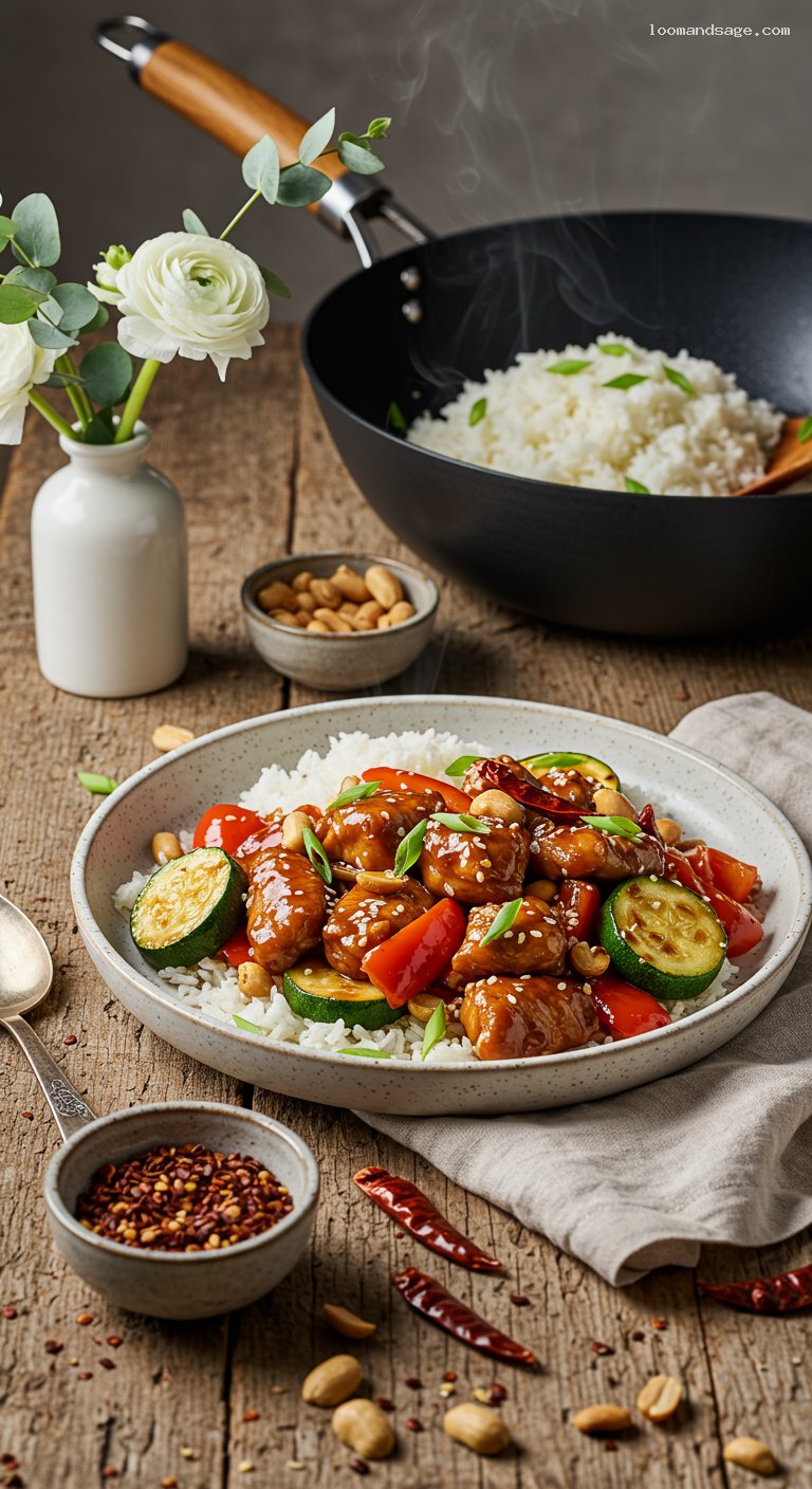 Copycat Panda Express Kung Pao Chicken