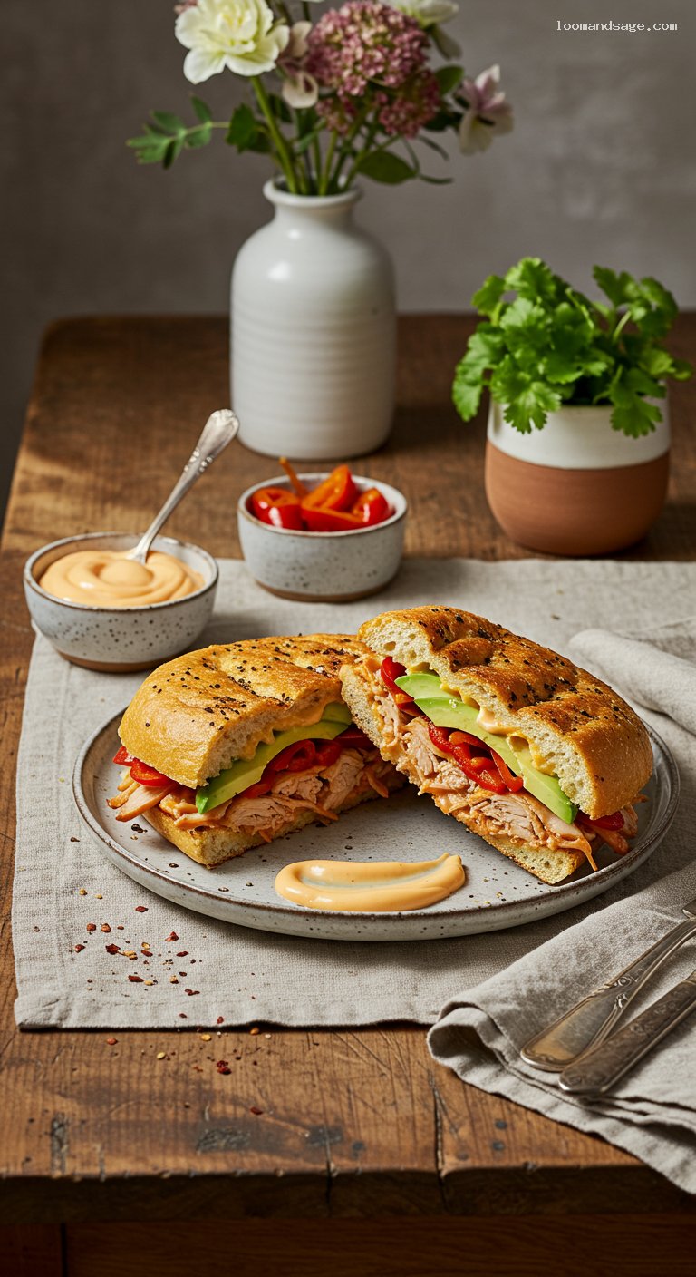 Copycat Panera Chipotle Chicken Avocado Melt