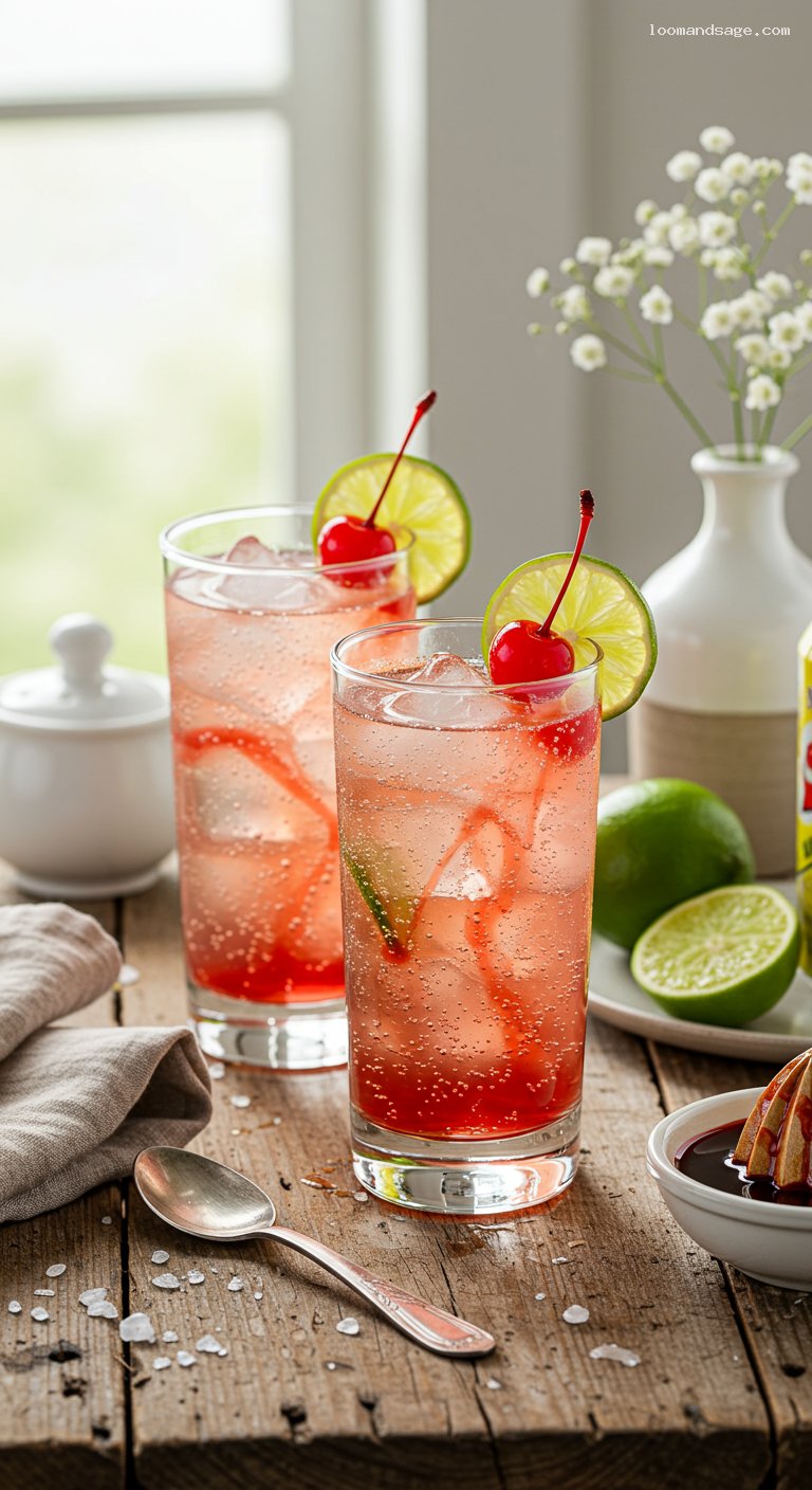 Copycat Sonic Cherry Limeade with Nugget Ice