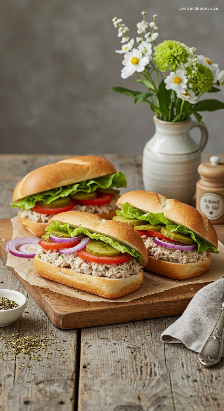 Copycat Subway Tuna Sandwich Recipe