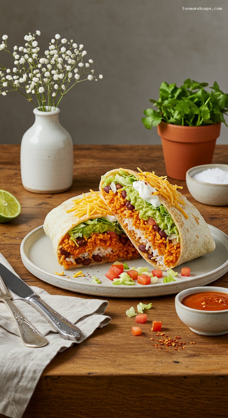 Copycat Taco Bell 7-Layer Burrito