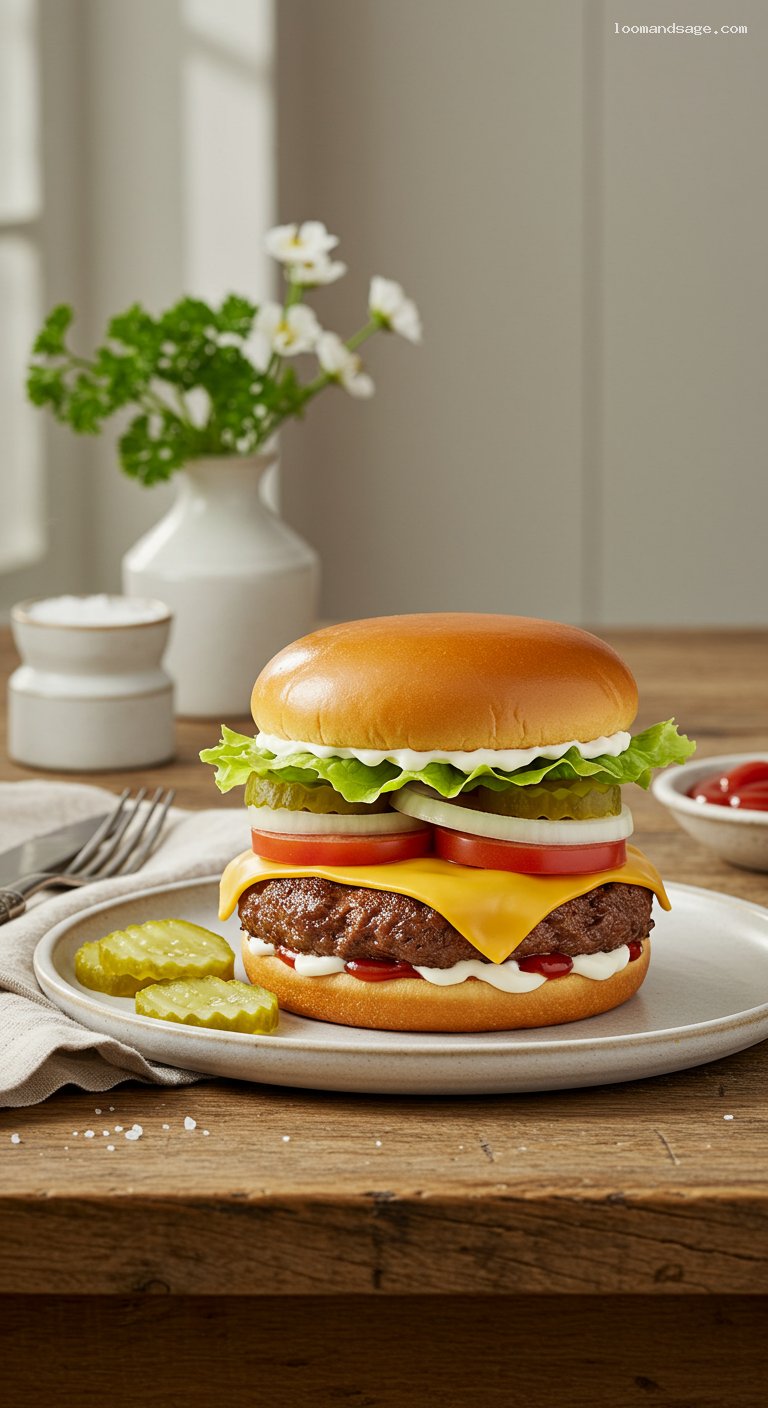 Copycat Wendy’s Dave’s Single Burger Recipe