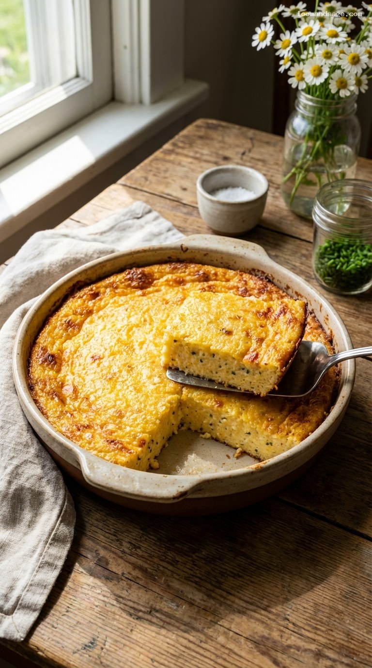 Creamy Amish Baked Cheese Grits Casserole