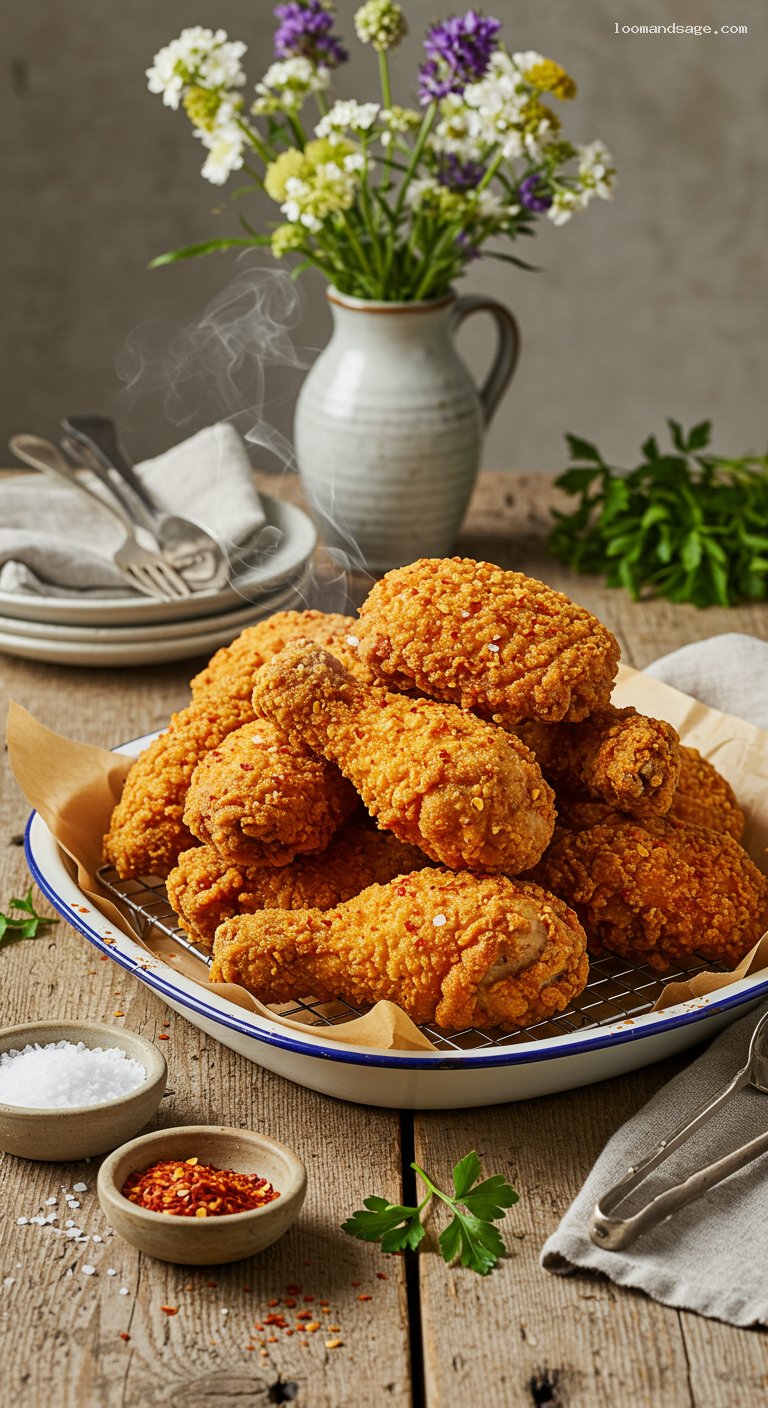 Crispy Church’s-Style Fried Chicken (Bone-In)