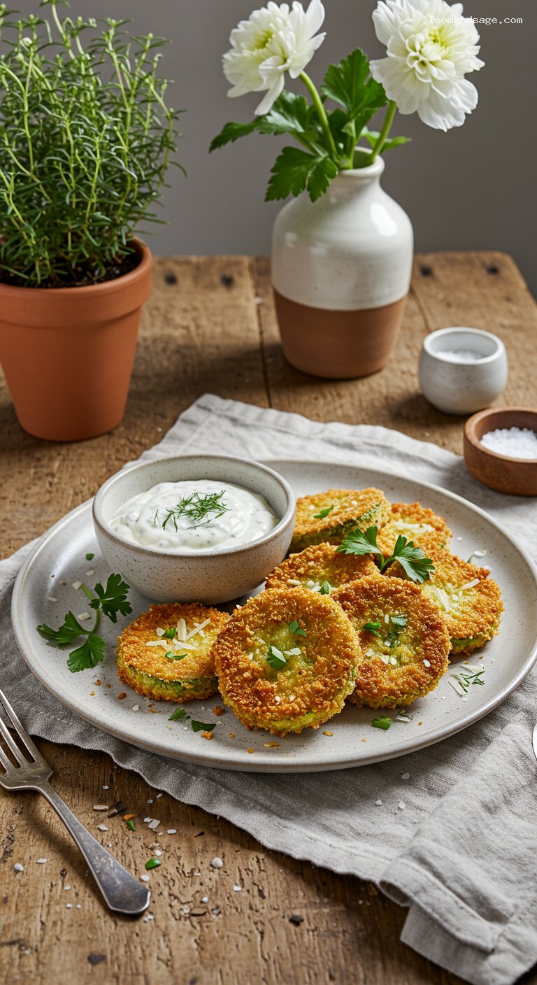 Crispy Fried Zucchini With Zesty Ranch (Carl’s Jr. Copycat)