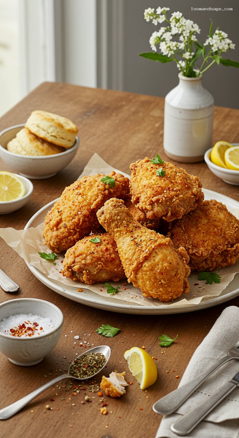 Crispy KFC-Style Original Fried Chicken