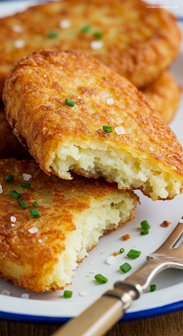 Crispy McDonald’s-Style Hash Browns at Home – Closeup