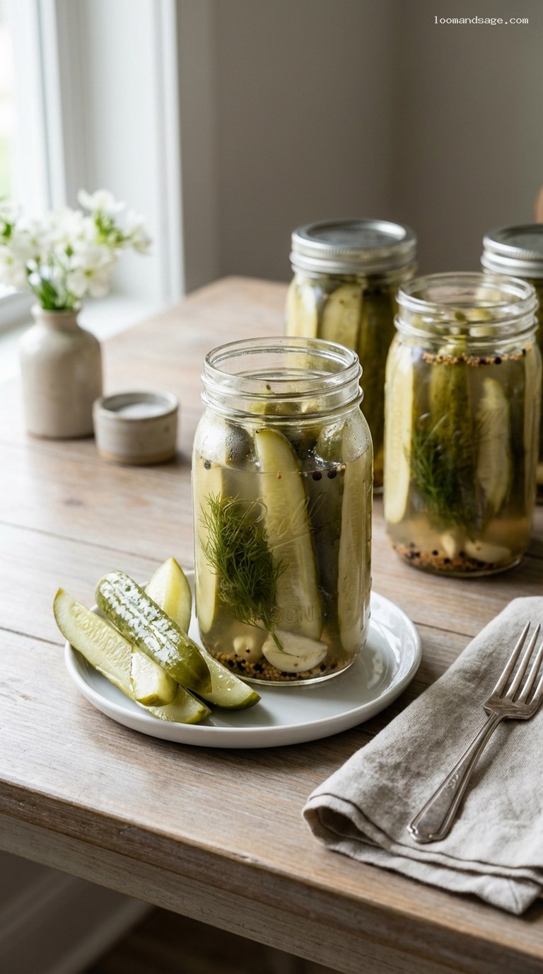 Crunchy Classic Dill Pickle Spears in Tangy Brine