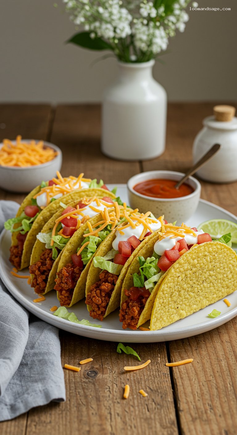 Crunchy Taco Supreme (Taco Bell Copycat)