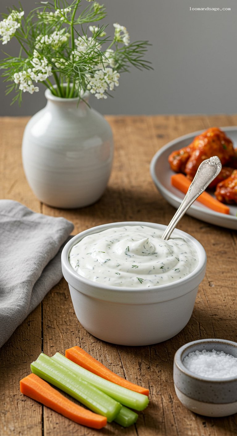 Extra-Thick Wingstop-Style Ranch Dressing