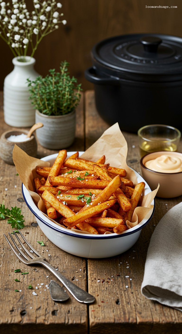 Five Guys-Style Cajun Fries (Double-Fried)