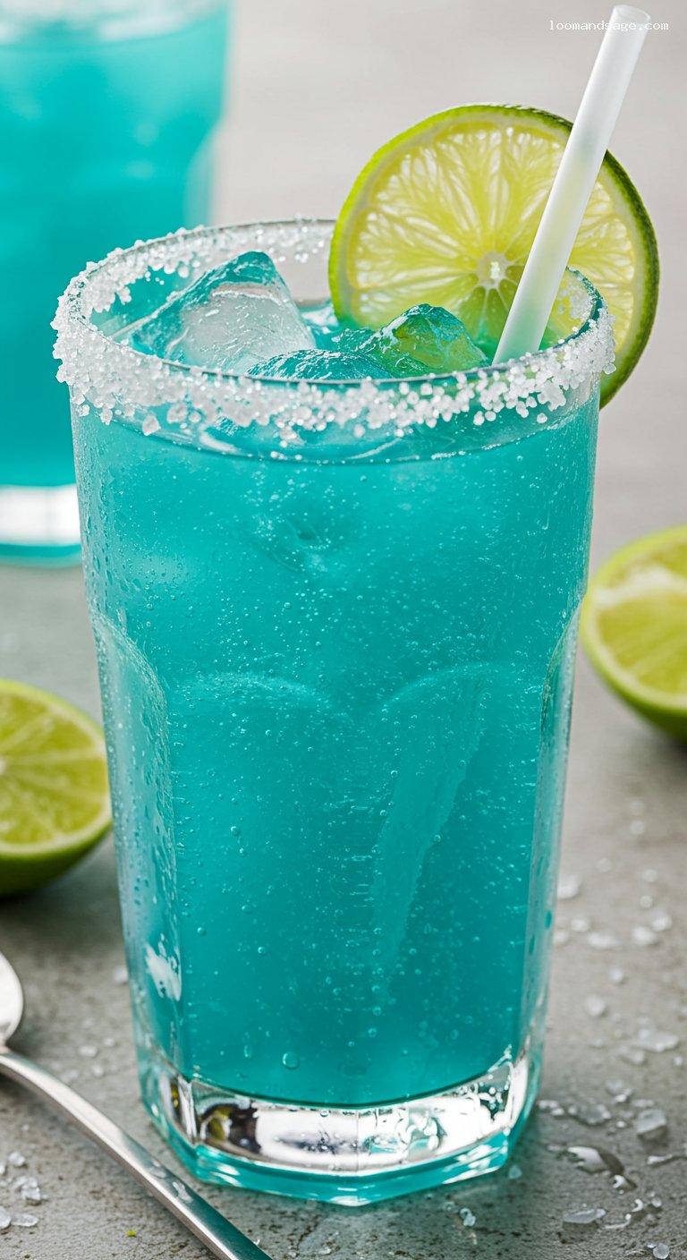 Homemade Baja Blast Freeze Recipe – Closeup