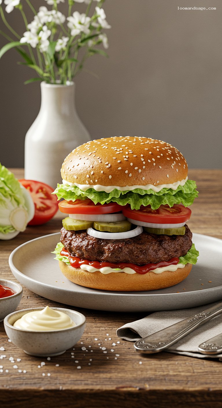 Homemade Burger King-Style Whopper Copycat Recipe