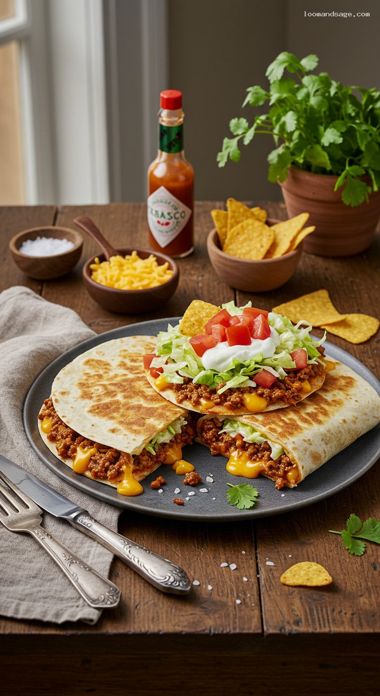 Homemade Crunchwrap Supreme (Taco Bell Copycat)