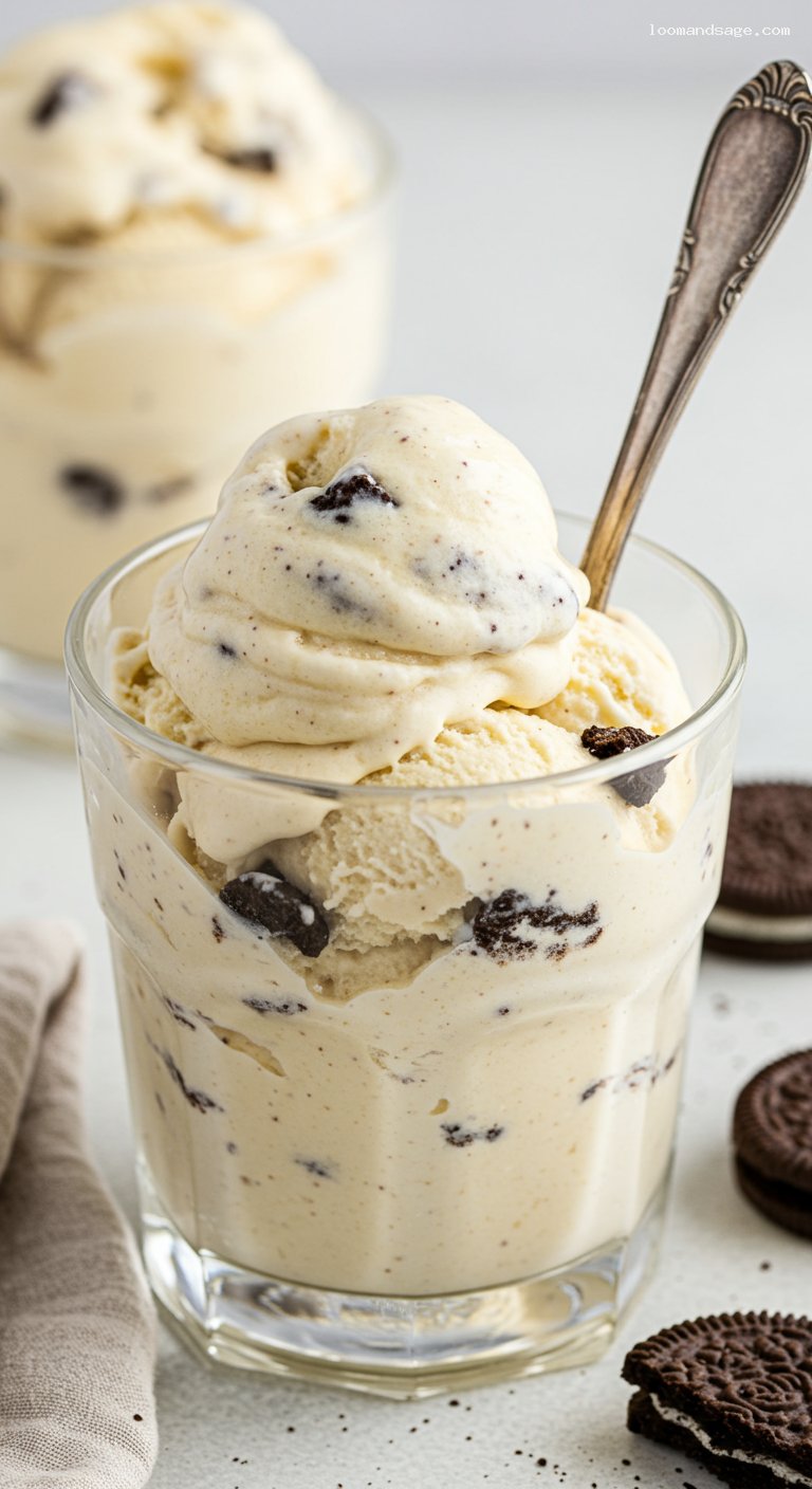 Homemade Culver’s Concrete Mixer Frozen Custard – Closeup