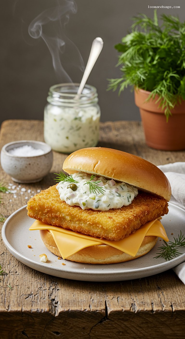 Homemade Filet-O-Fish Copycat Sandwich