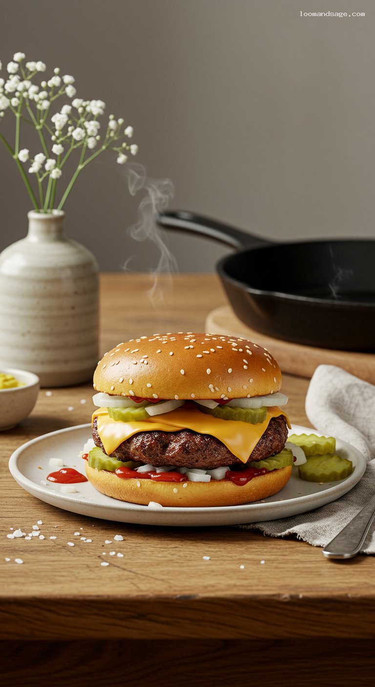 Homemade Quarter Pounder with Cheese Copycat Recipe