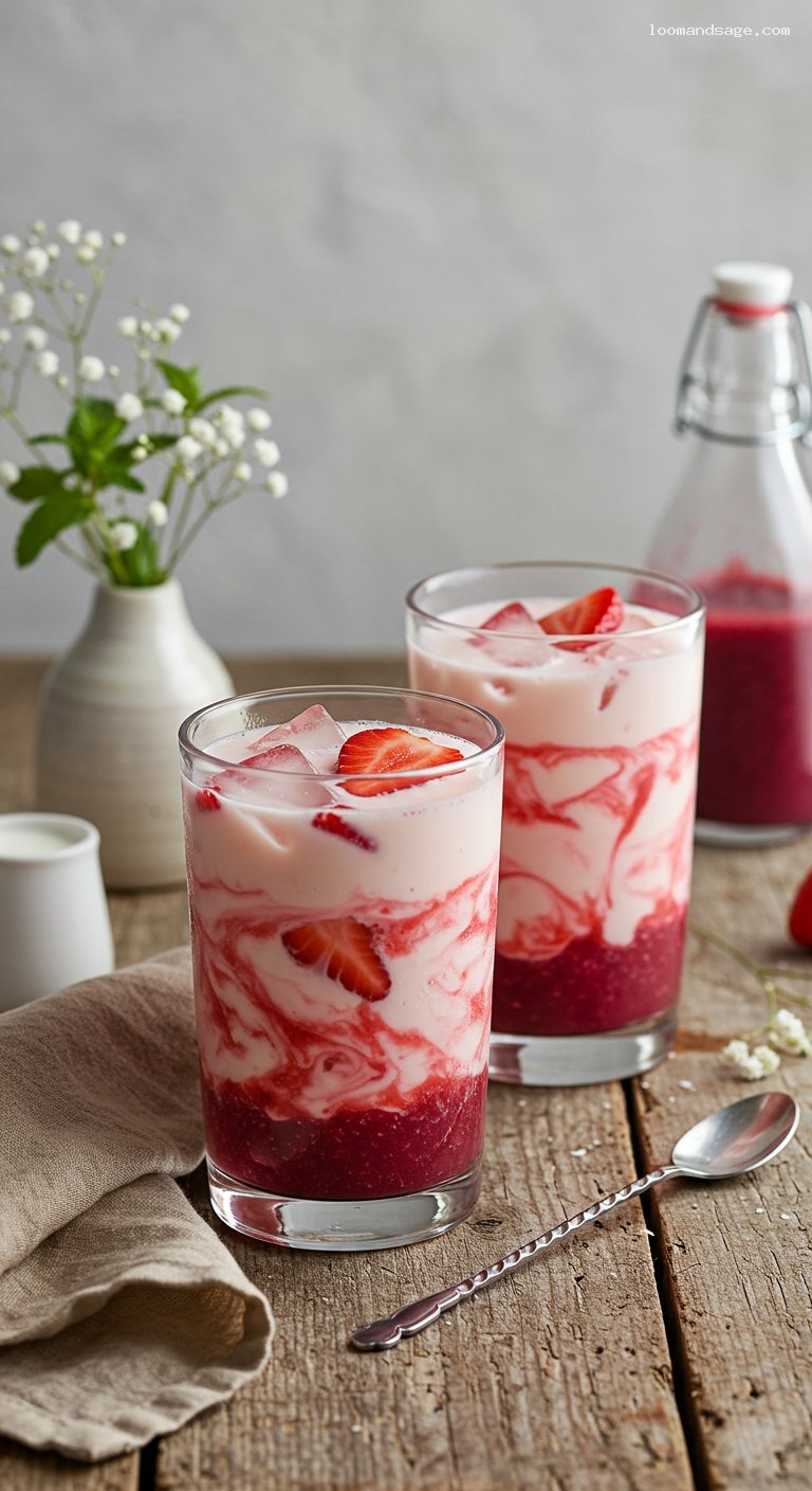 Homemade Starbucks Pink Drink with Coconut Milk