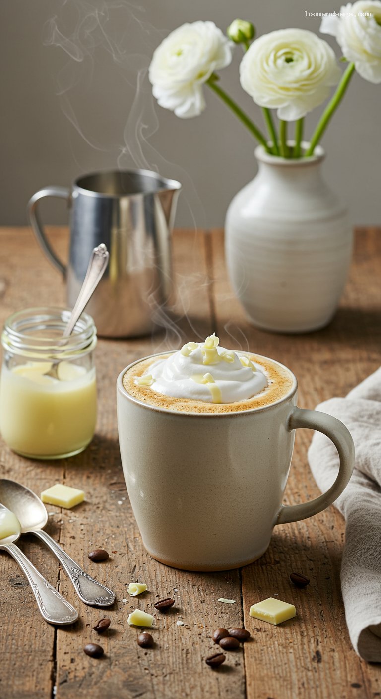 Homemade Starbucks White Chocolate Mocha