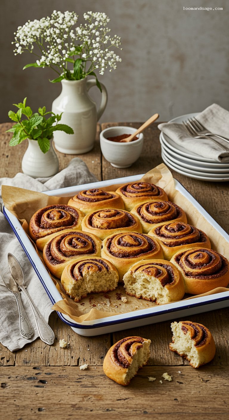 Kakaós Csiga: Soft Cocoa-Swirl Yeasted Rolls